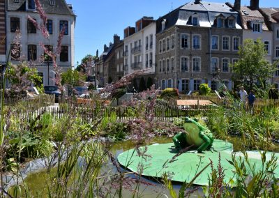 jardin éphémère 2018 les fables de La Fontaine