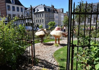 jardin éphémère 2018 les fables de La Fontaine